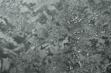 black textured wall. Copy Space