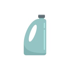 Organic liquid fertilizer icon flat isolated vector