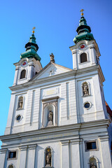 Fototapeta na wymiar Saint Jude Thaddeus Church in Sopron