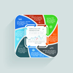 Template for your project, options for presentations