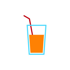 juice icon cocktail drink vector icon