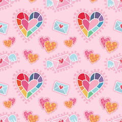 valentine objects cute item vector design