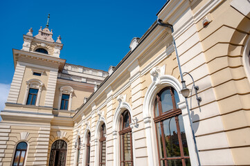 Obraz premium Train station bulding of Szombathely