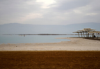 Low season at the dead sea resort
