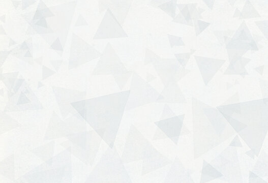 三角形模様のある和モダン和紙テクスチャ背景イラスト素材スタイリッシュシルバーグレー