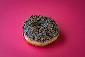Cocoa Pebbles Donut