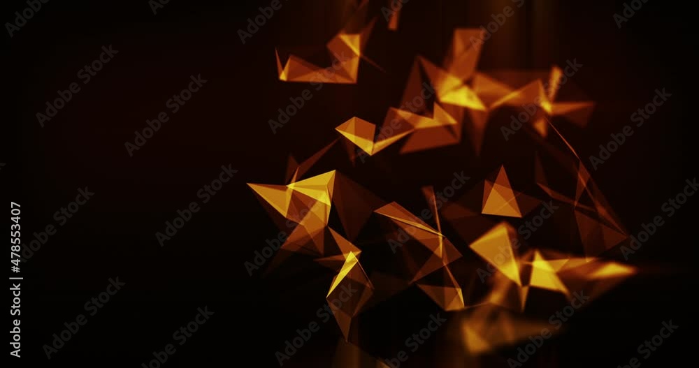 Poster plexus concept, lines connection background animation