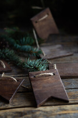 christmas tree and box