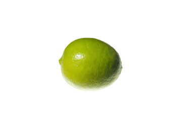 Lime fruit isolated on white background