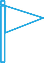 Obraz premium Flag icon sign symbol design