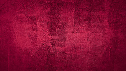 red abstract old concrete wall texture background