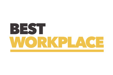 Modern, simple, vibrant typographic design of a saying 