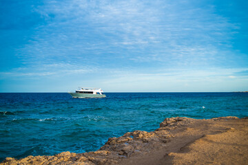 Beautiful colorful seascape