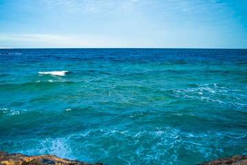 Beautiful colorful seascape
