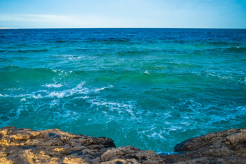 Beautiful colorful seascape