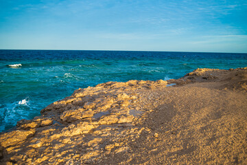 Beautiful colorful seascape