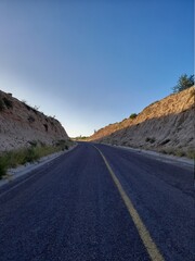 road in the desert
