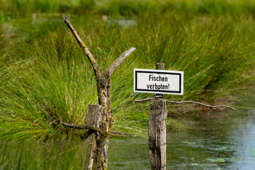 Fischen verboten 