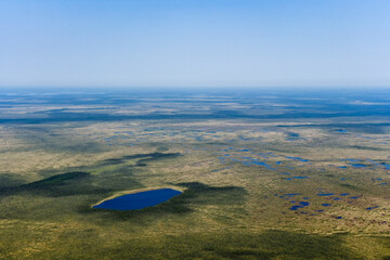 Fototapeta premium Boreal Forests Near Matagami Quebec Canada