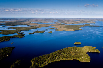Lac Roggan Boreal Forest and Tundra  Quebec Canada