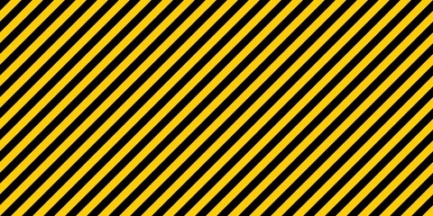 Black and yellow stripes warning pattern