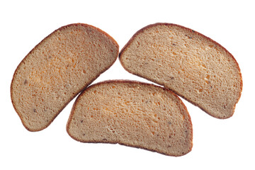 Rye bread slices