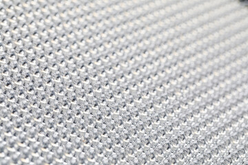 Naklejka premium Fragment of a LED panel with a shallow depth of field. Photo-video light. Close-up.