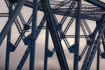 Rip Van Winkle Bridge over Hudson River New York 