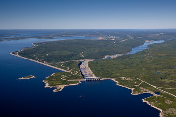 Radisson Quebec Canada. Robert Bourassa Hydroelectric Project