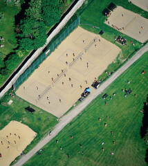 Beach volleyball Quebec Canada