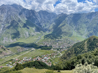 village in the mountains
