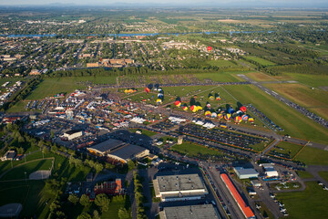 Hot Air Balloon Festival Quebec Canada