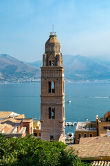 Morning walk in old part of Gaeta, ancient Italian city in province Latina