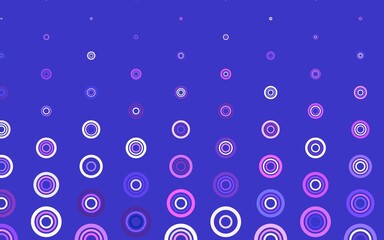 Light Pink, Yellow vector layout with circle shapes.