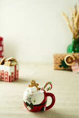 christmas cookies and gifts