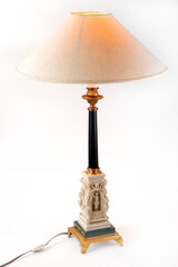 antique table lamp