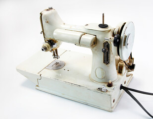 old sewing machine