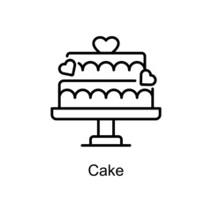 Cake Vector line icons for your digital or print projects.