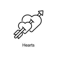 Hearts Vector line icons for your digital or print projects.