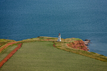 Coastal Lighthouse Souris Prince Edward Island Canada
