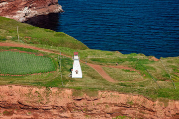 Coastal Lighthouse Souris Prince Edward Island Canada