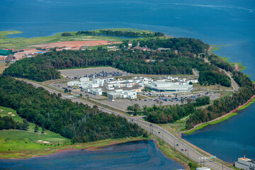 Fototapeta na wymiar Queen Elizabeth Hospital Prince Edward Island Canada