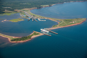 Confederation PEIFERRY  Wood Islands Ferry Terminal Prince Edward Island Canada