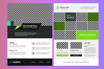 Modern and corporate Business flyer design