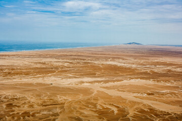 Fototapeta na wymiar Desert South of Chiclayo Peru