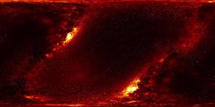 A 360-degree virtual reality experience of being trapped alone in the fiery depths of hell.