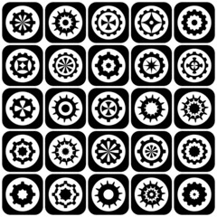 Abstract icons. Elements for design.