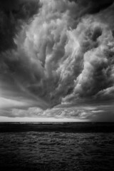 Stormy cloud on the sea 2