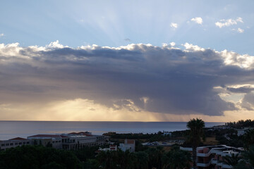 Kueste bei Kalithea auf Rhodos