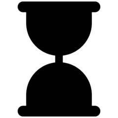 Hourglass icon for web and mobile